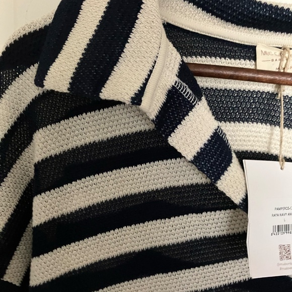 Pamperos Stripe Long Sleeve Polo - Picture 5 of 7